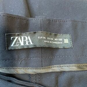 Zara Navy Trousers